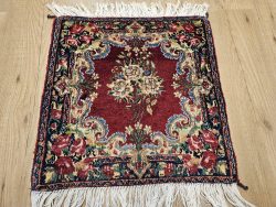 047x47 vintage handgeknoopt perzisch tapijt kirman ID32553