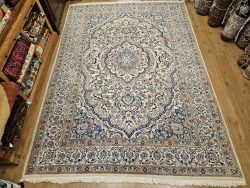 360x244 vintage handgeknoopt perzisch tapijt nain ID32533