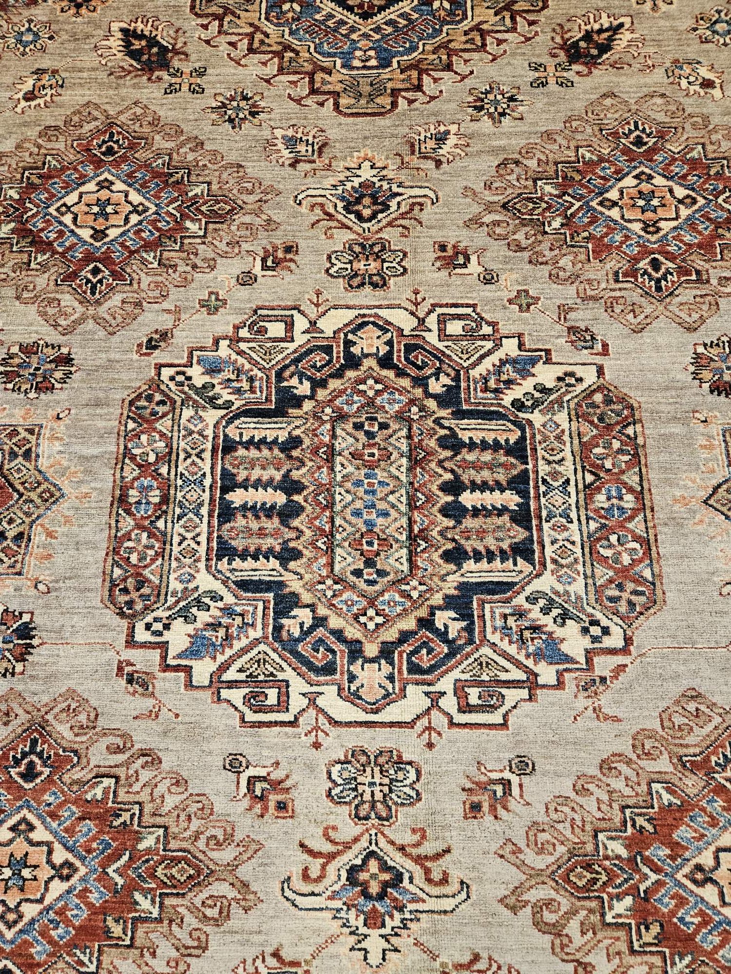 305x248 handgeknoopt oosters tapijt kazak super ID32981 - Afbeelding 3