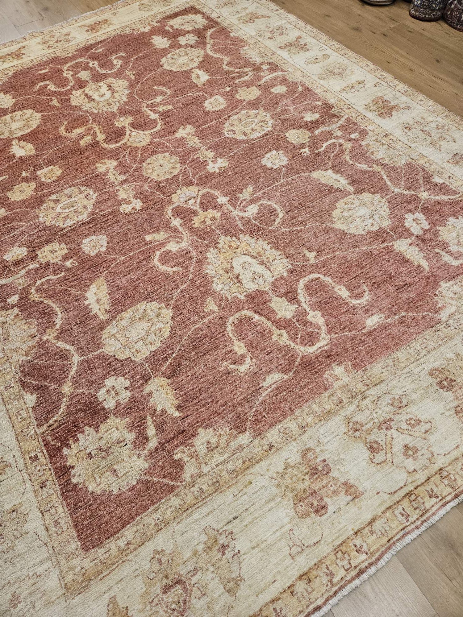 299x235 handgeknoopt oosters tapijt ziegler ID32991 - Afbeelding 2