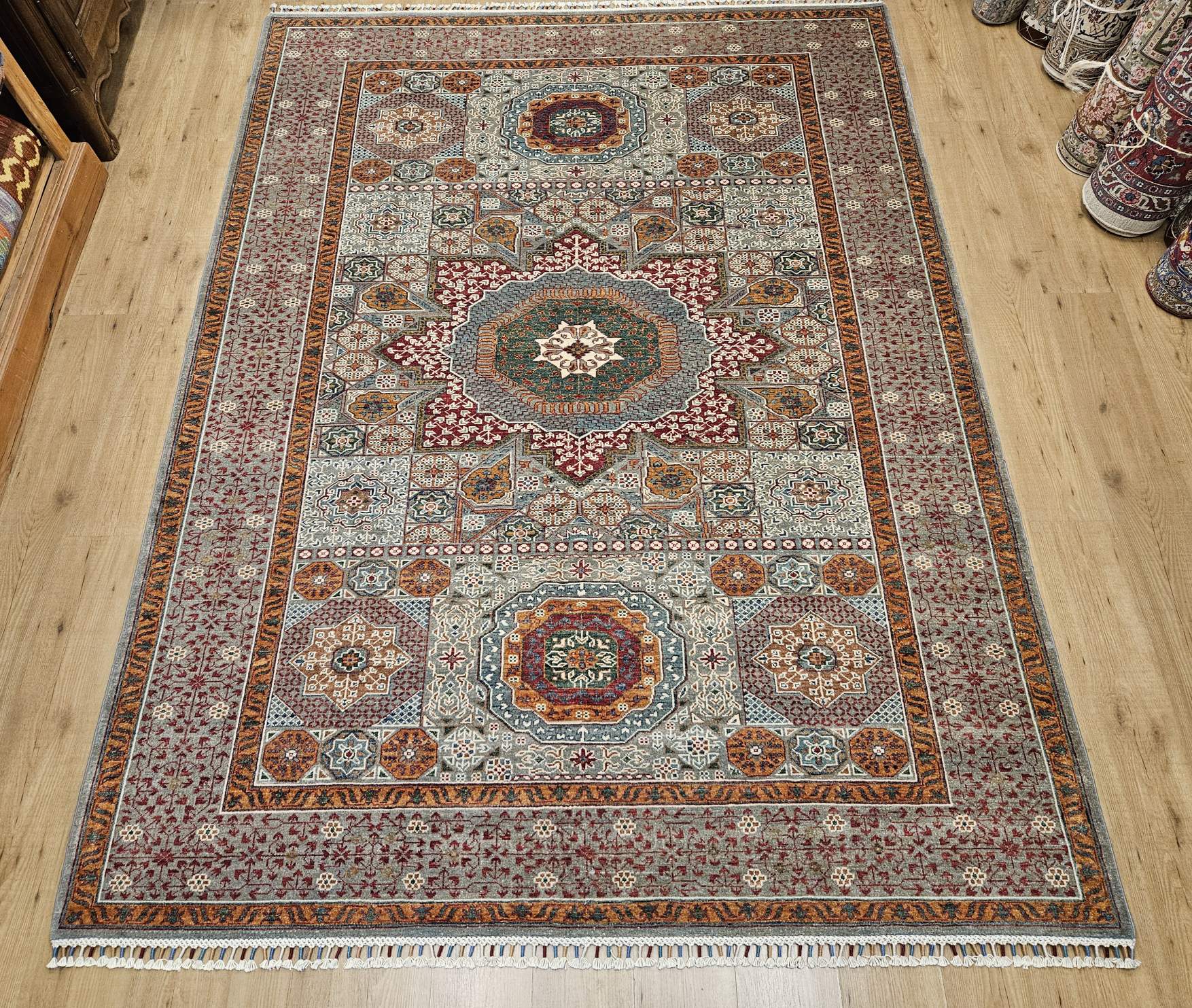 286x211 handgeknoopt oosters tapijt loribaf ID32987