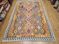 308x199 handgeweven oosterse wollen kelim ID33049