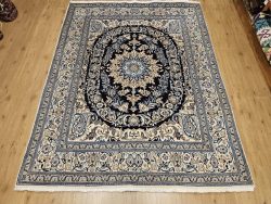 248x188 vintage handgeknoopt perzisch tapijt nain ID33025