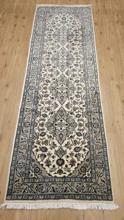 293x95 handgeknoopt perzisch tapijt kashan ID33127