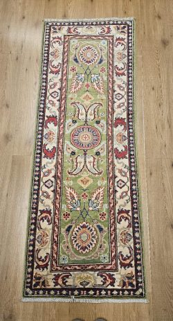 169x64 handgeknoopt oosters tapijt loper kazak ID33111