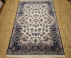 247x159 vintage handgeknoopt perzisch tapijt isfahan ID33079