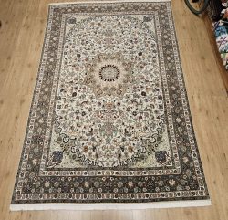 296x186 vintage handgeknoopt perzisch tapijt tabriz 50raj ID33105
