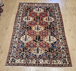 212x144 vintage handgeknoopt perzisch tapijt bakhtiar ID33186