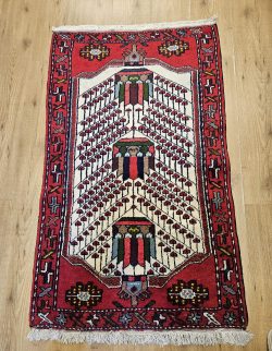 115x75 vintage handgeknoopt perzisch tapijt hamadan ID33304