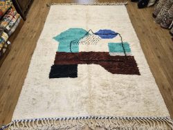 292x200 handgeknoopt oosters tapijt berber Beni Mrirt ID33368