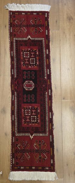 152x40 handgeknoopt oosters tapijt loper ID33364