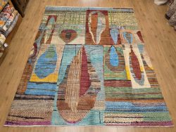 251x201 handgeknoopt oosters tapijt modern design ID33390