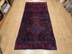 295x135 vintage handgeknoopt perzisch tapijt ID33358