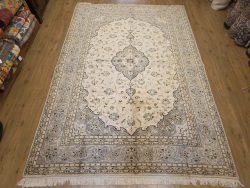286x202 vintage handgeknoopt perzisch tapijt kashan ID33376