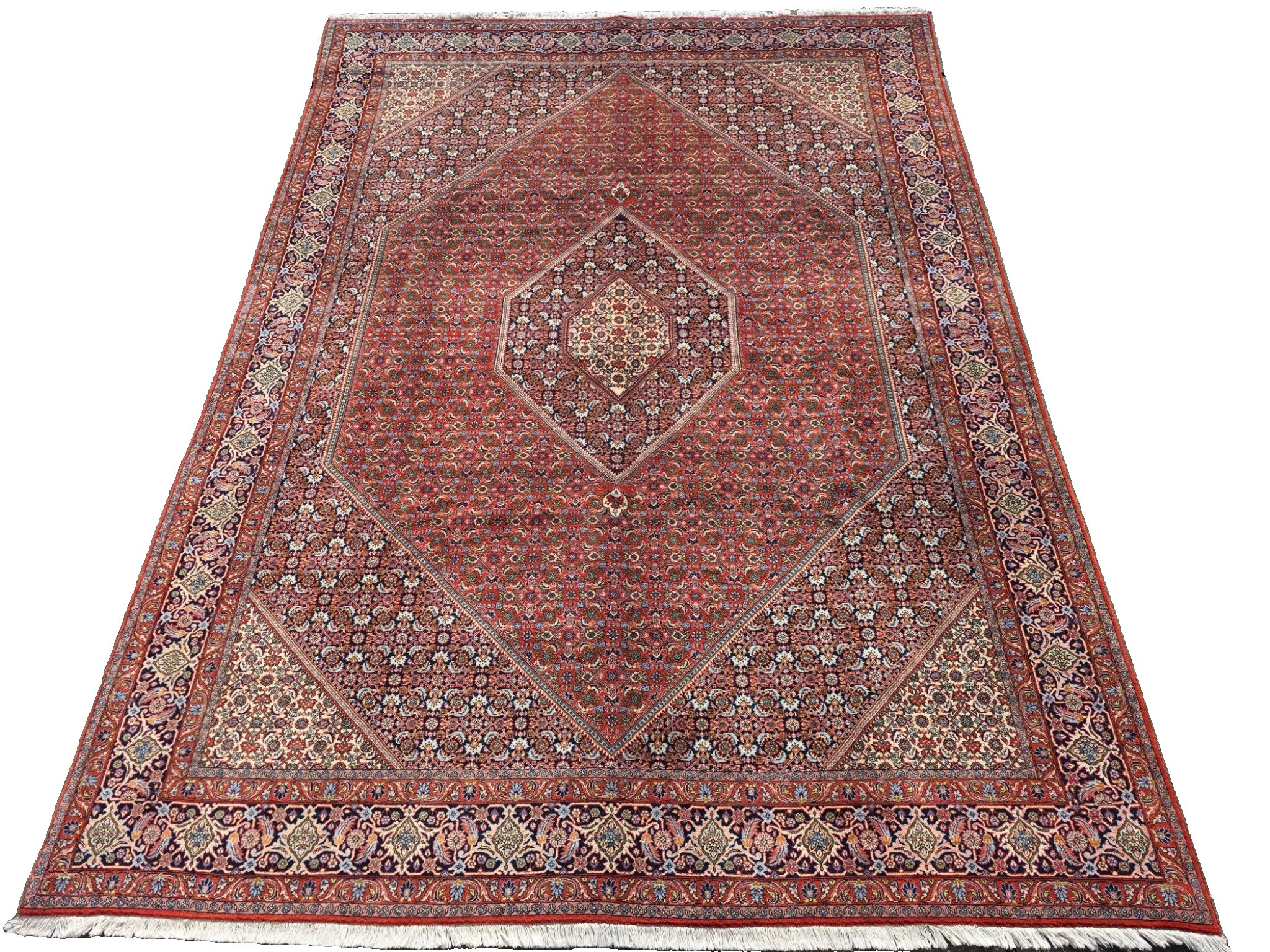 400x300 handgeknoopt perzisch tapijt bidjar ID33338