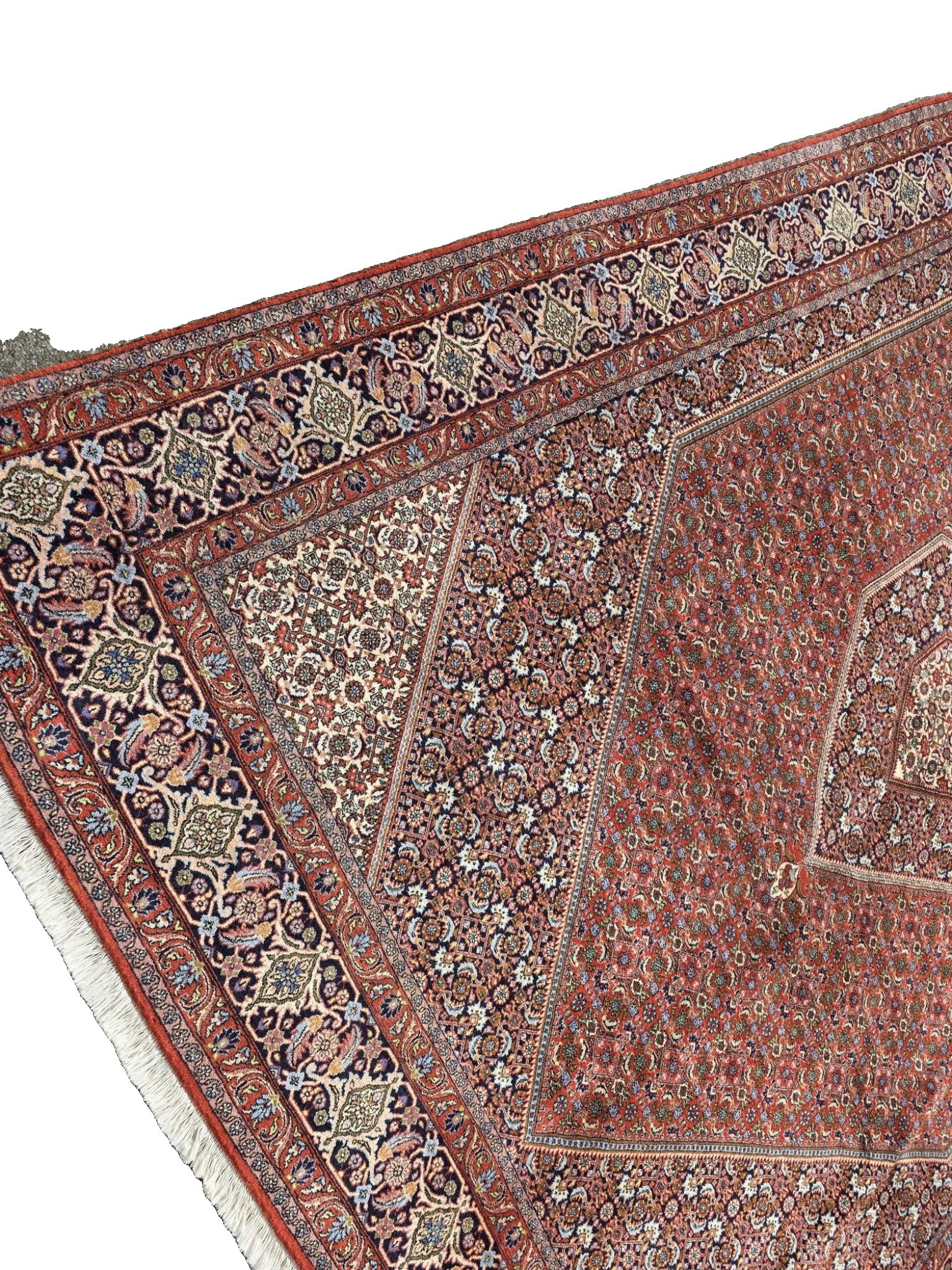 400x300 handgeknoopt perzisch tapijt bidjar ID33338 - Afbeelding 3