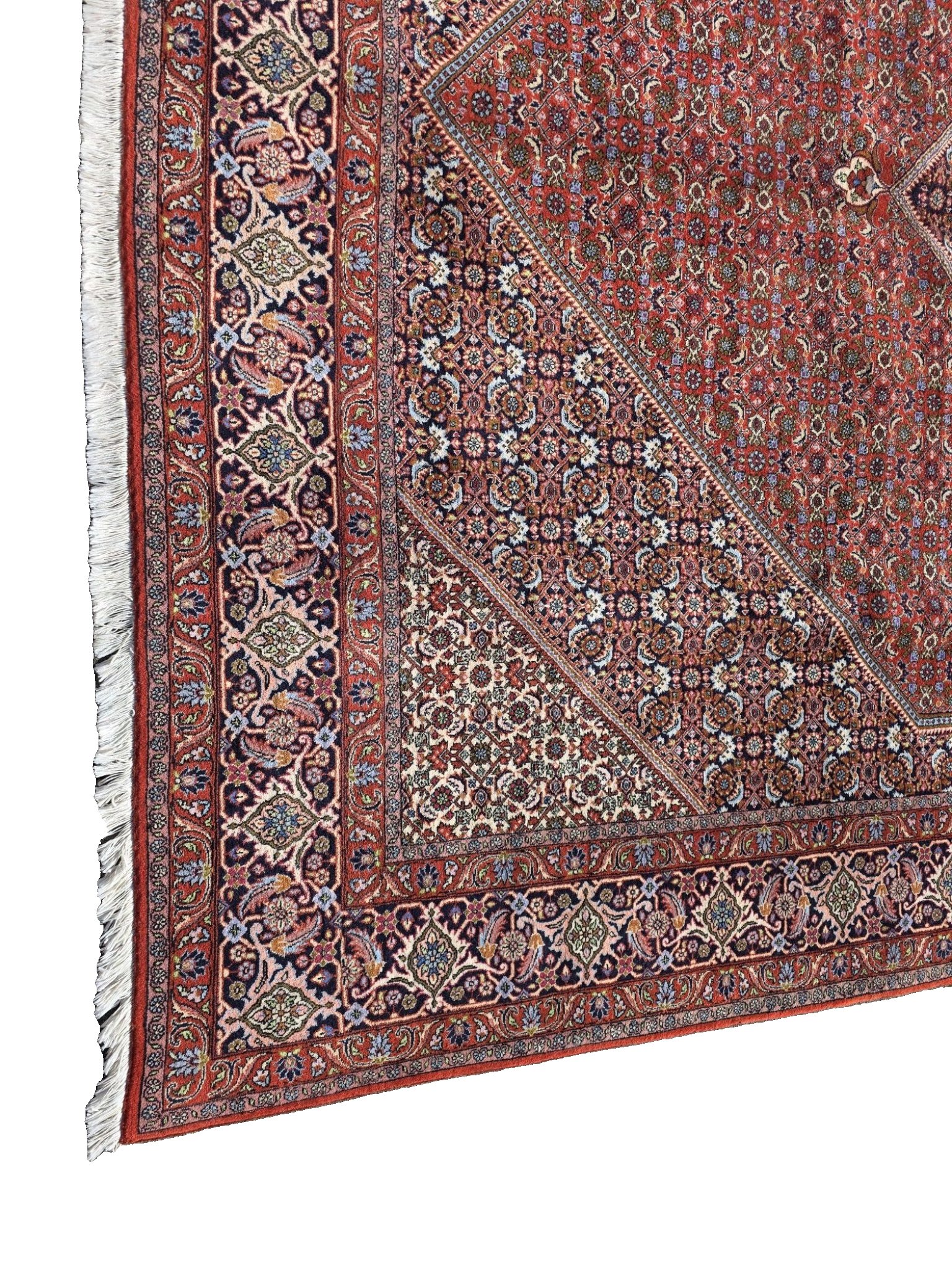 400x300 handgeknoopt perzisch tapijt bidjar ID33338 - Afbeelding 4