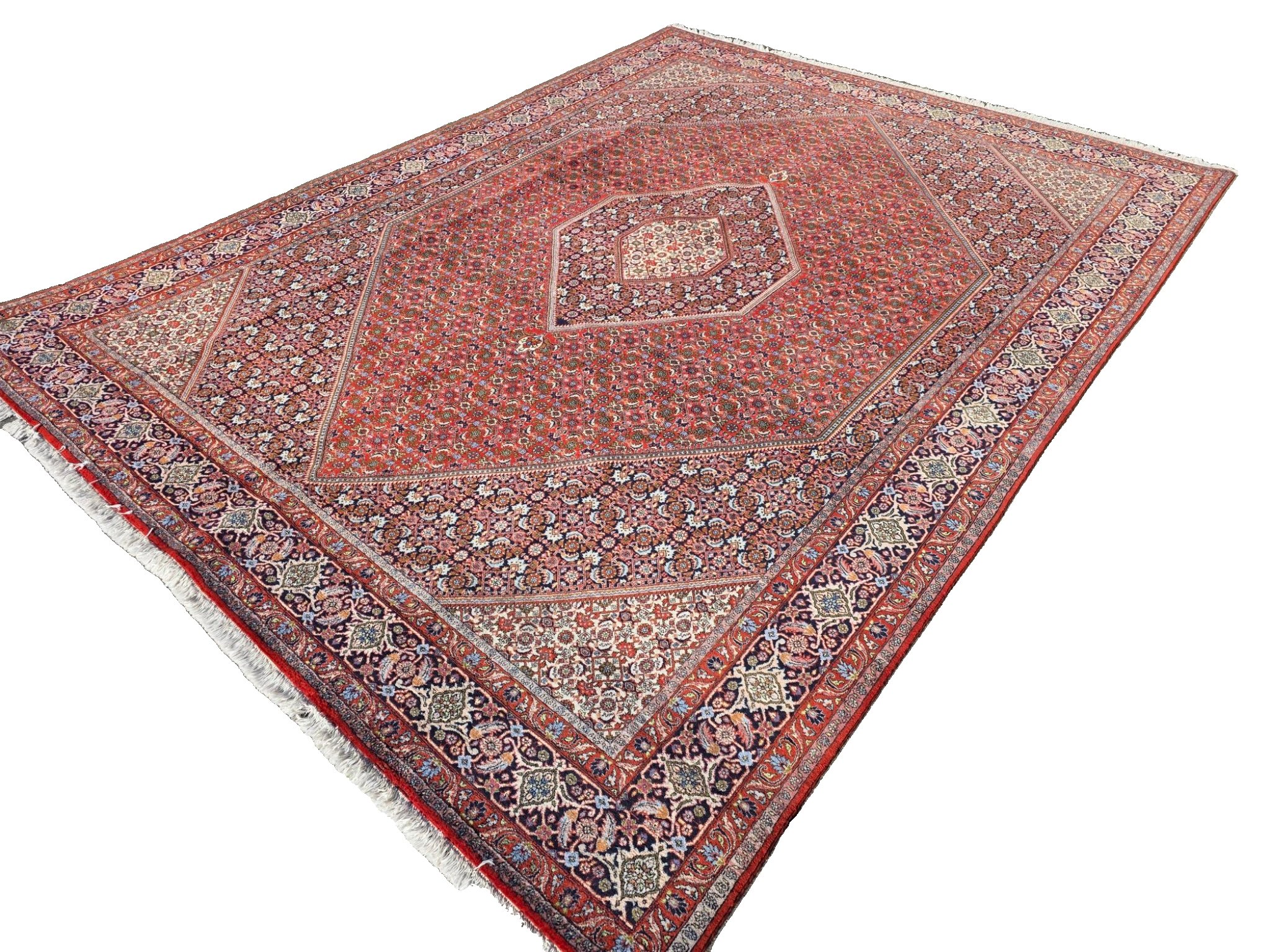 400x300 handgeknoopt perzisch tapijt bidjar ID33338 - Afbeelding 5