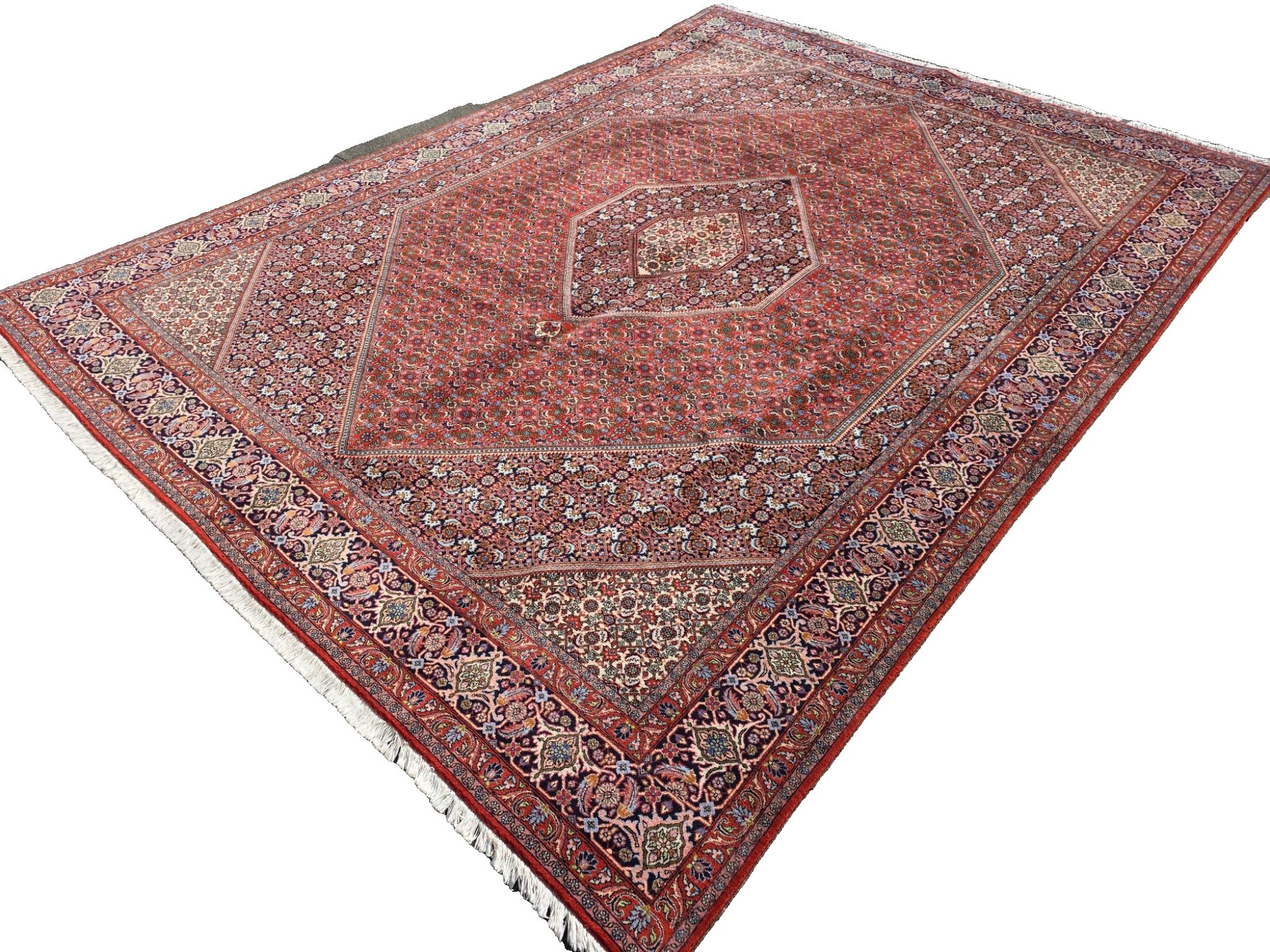 400x300 handgeknoopt perzisch tapijt bidjar ID33338 - Afbeelding 2