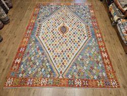 293x205 handgeweven oosterse wollen kelim ID33472