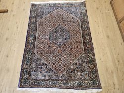 178x117 vintage handgeknoopt perzisch tapijt bidjar ID33454