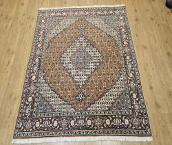 210x151 vintage handgeknoopt perzisch tapijt tabriz mahi ID33500