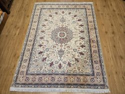 211x156 vintage handgeknoopt perzisch tapijt tabriz 50raj ID33484