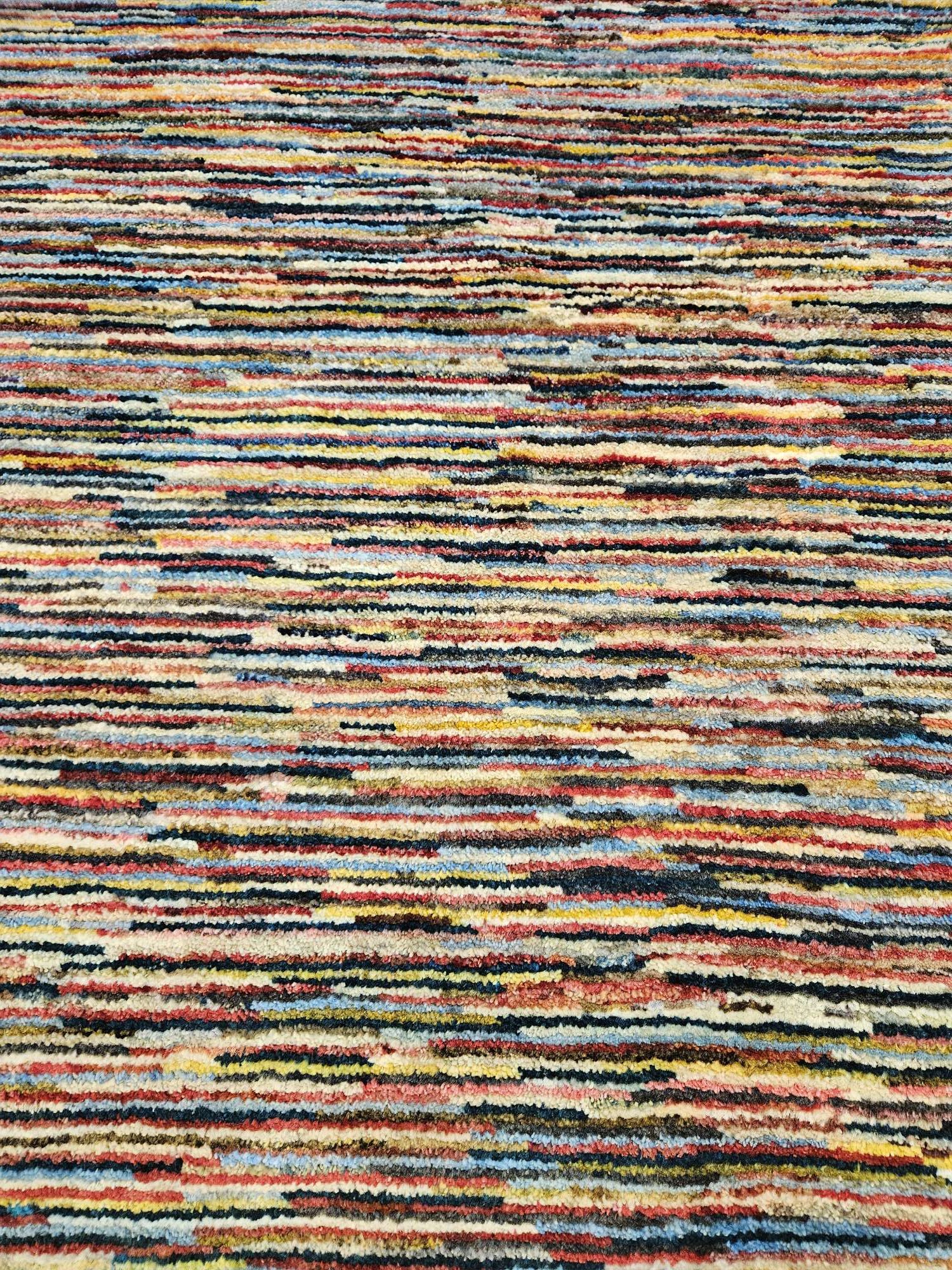 170x115 handgeknoopt oosters tapijt modern design ID33584 - Afbeelding 2