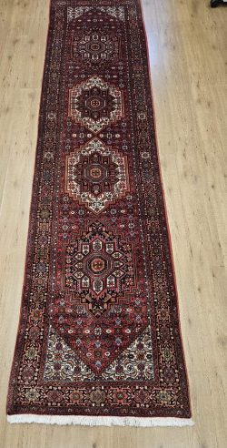 357x88 handgeknoopt perzisch tapijt loper goltoch ID33570