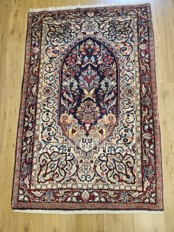 162x105 handgeknoopt perzisch tapijt sarough ID33578