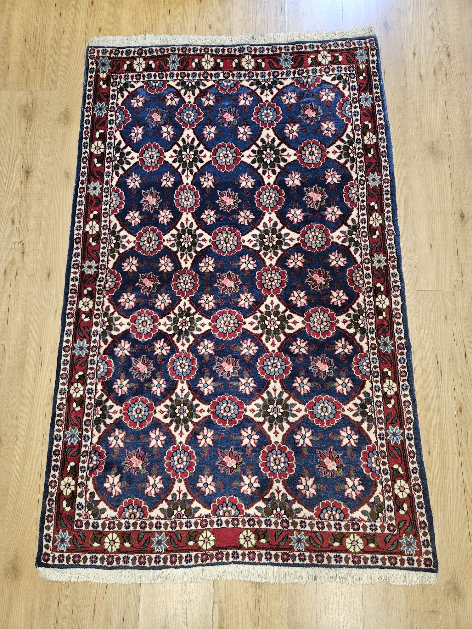 170x100 handgeknoopt perzisch tapijt veramin ID33580