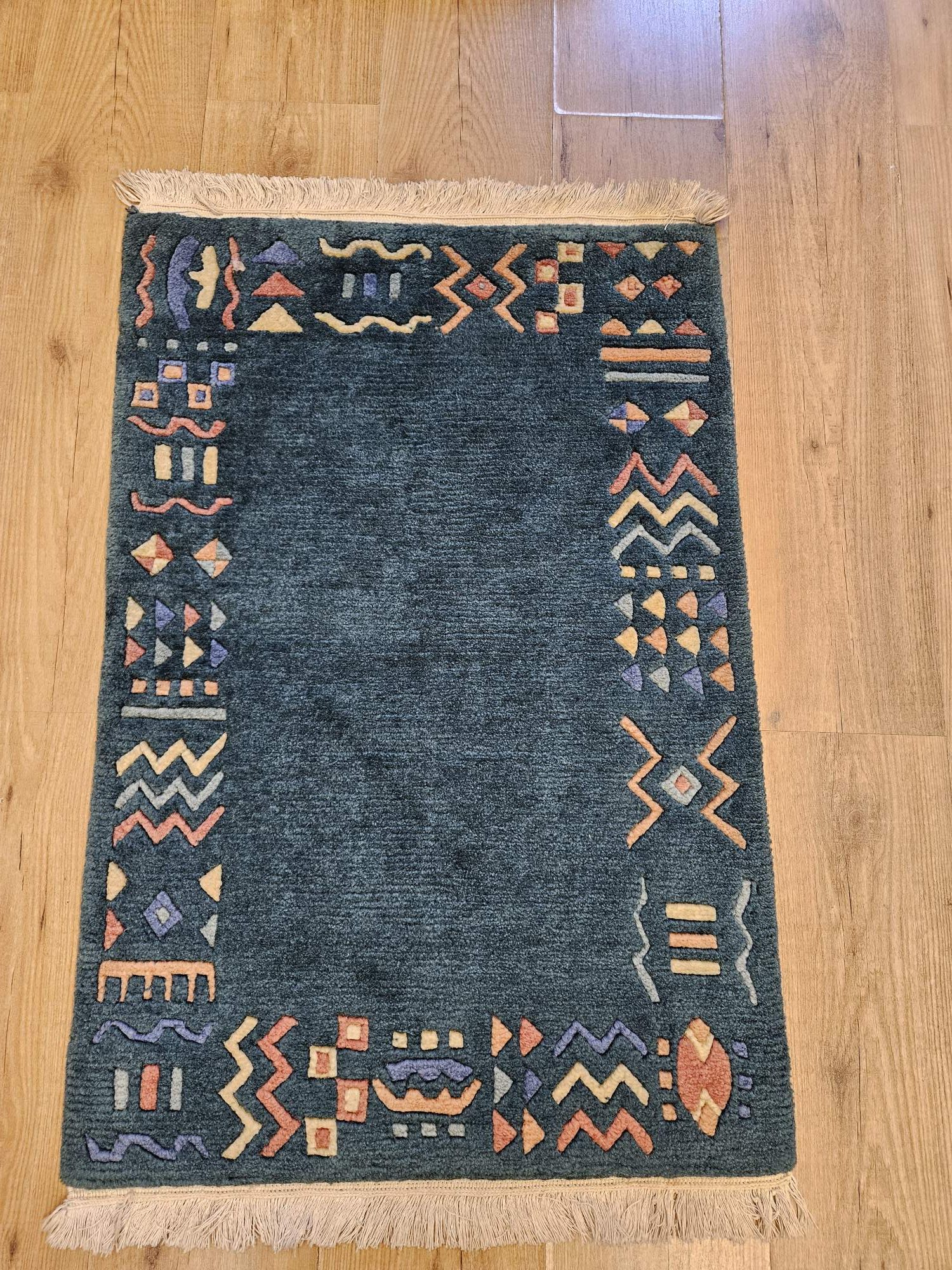 103x64 handgeknoopt oosters tapijt modern ID33534