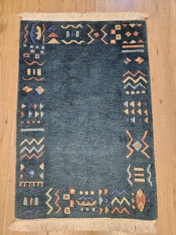 105x65 handgeknoopt oosters tapijt modern design ID33536