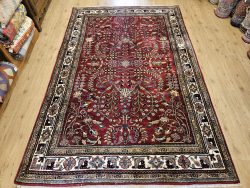 296x195 vintage handgeknoopt oosters tapijt tabriz ID33568