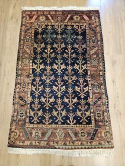 165x97 vintage handgeknoopt perzisch tapijt ID33586