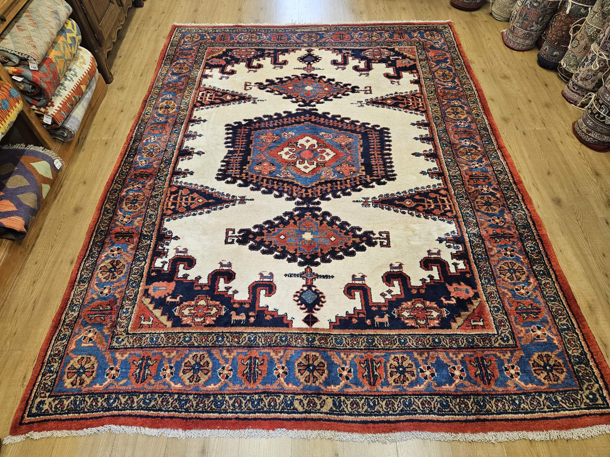 310x233 vintage handgeknoopt perzisch tapijt wiss ID33566