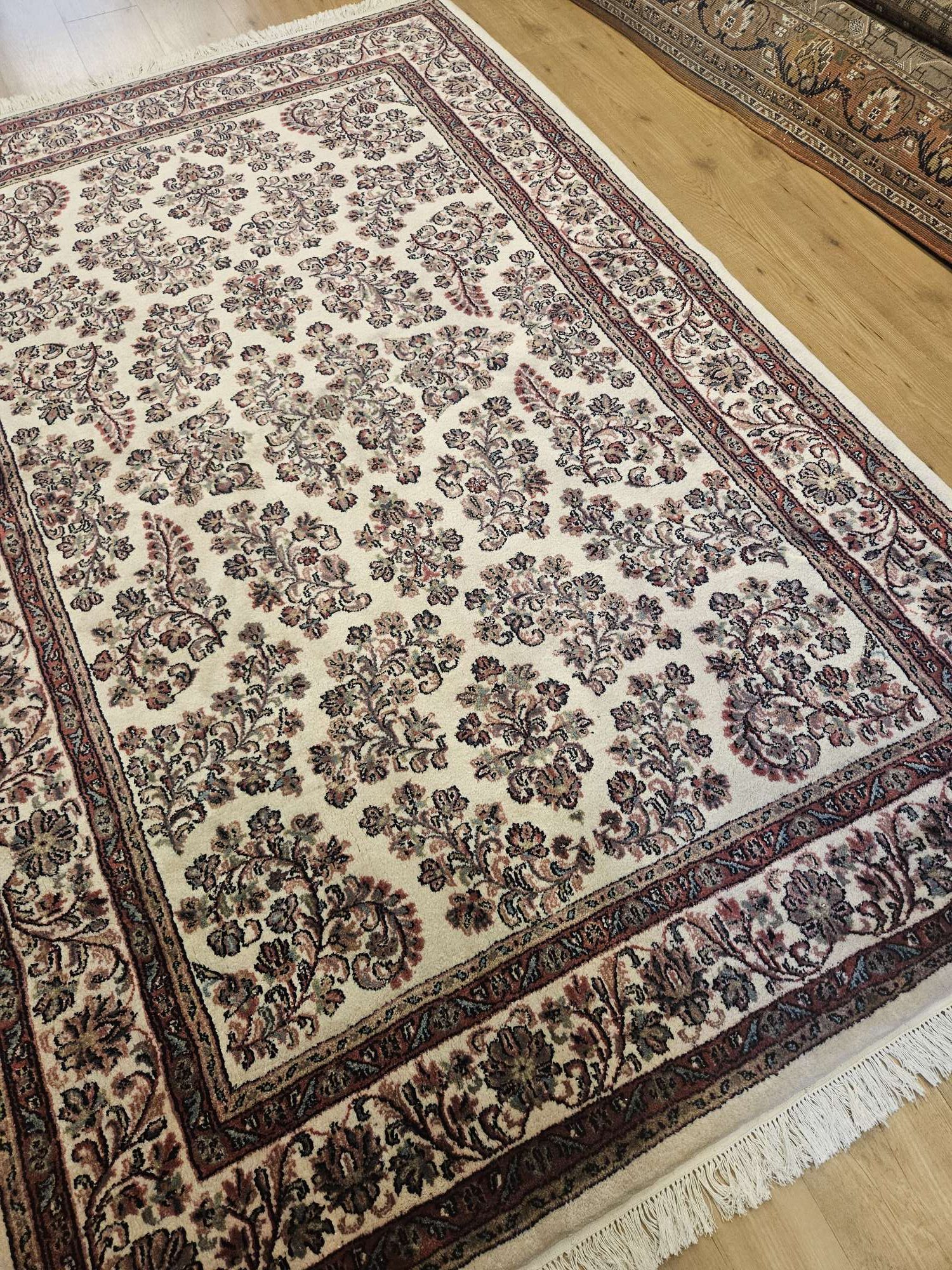 248x165 handgeknoopt oosters tapijt sarough ID33626 - Afbeelding 2