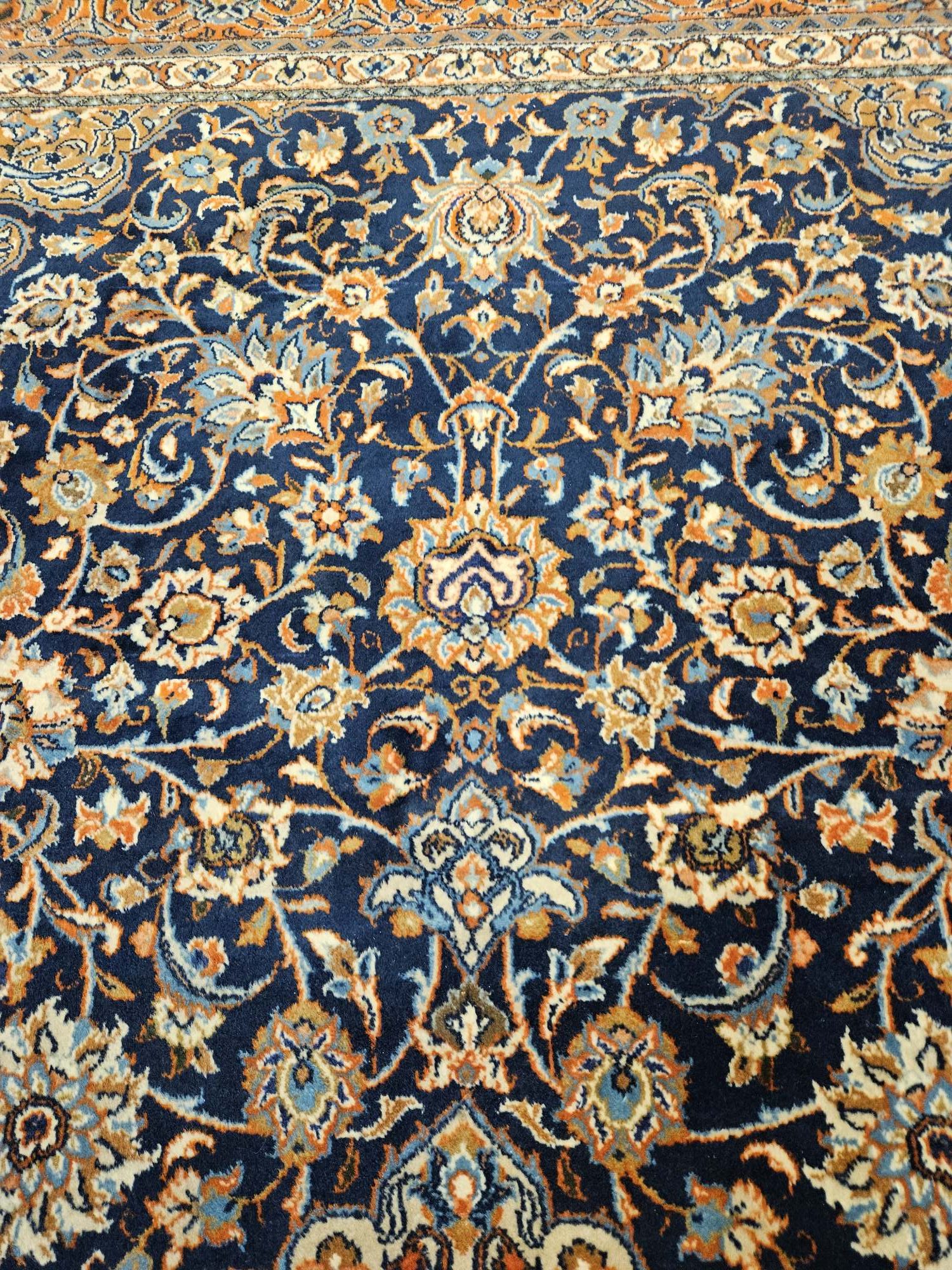 357x253 vintage handgeknoopt perzisch tapijt sarough ID33644 - Afbeelding 3