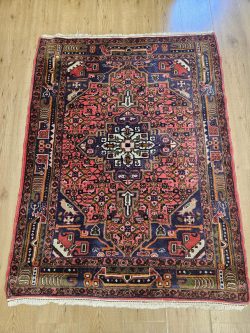 150x112 vintage handgeknoopt perzisch tapijt hoesseinabad ID33676