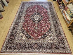 335x219 handgeknoopt perzisch tapijt kashan ID33600