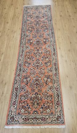 320x88 handgeknoopt perzisch tapijt loper sarough ID33618