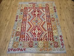 190x150 handgeweven oosterse wollen kelim ID33688