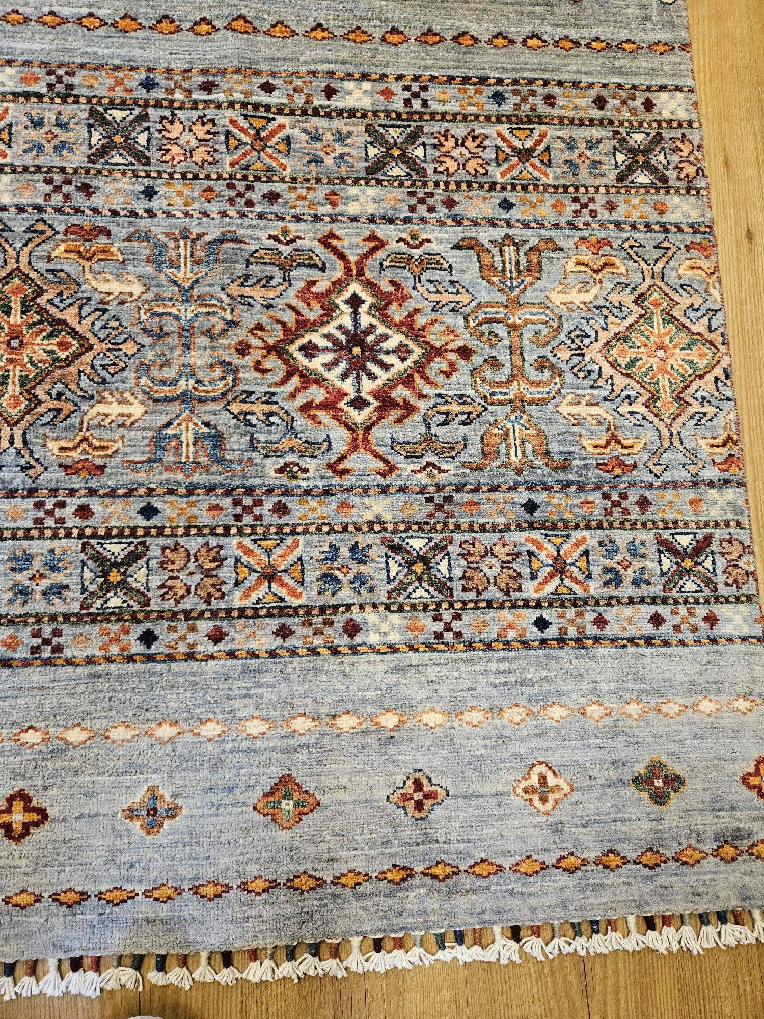 295x203 handgeknoopt oosters tapijt loribaf ID33742 - Afbeelding 3