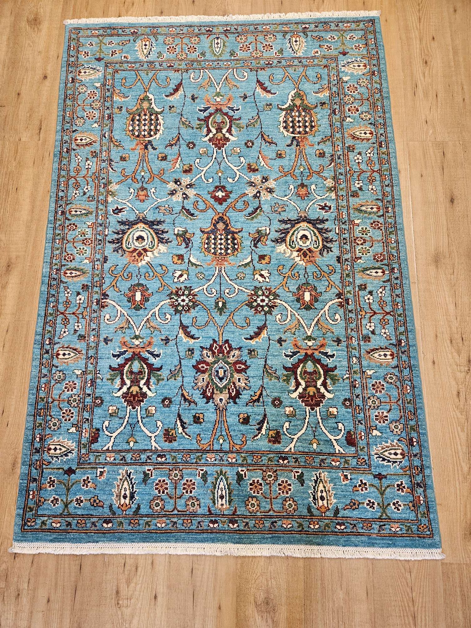 190x126 handgeknoopt oosters tapijt loribaf ID33722
