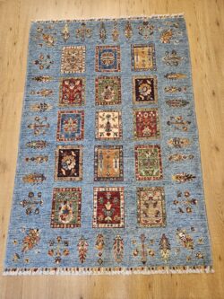 146x100 handgeknoopt oosters tapijt loribaf ID33862