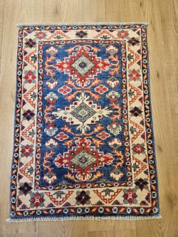 085x59 handgeknoopt oosters tapijt kazak ID33766