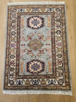 90x66 handgeknoopt oosters tapijt kazak ID33760