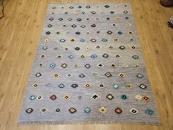 192x150 handgeweven oosterse wollen kelim ID33790
