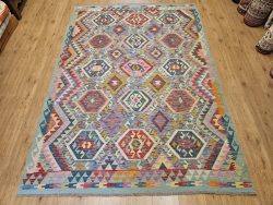 251x178 handgeweven oosterse wollen kelim ID33792