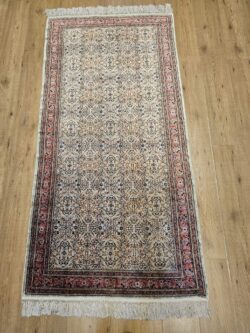 210x103 vintage handgeknoopt oosters tapijt kayseri zijde ID33860